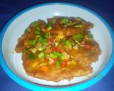 Foto langkah ke 6 dari resep Telur goreng krispi dan saus pedas.