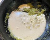 A picture of step 5 of Gondhoraj Dim / Eggs with Kafir Lime.