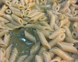 Foto del passaggio 4 della ricetta Maccheroni con Crema di Asparagi e Salmone Affumicato
