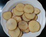 A picture of step 1 of Potato Bajji.