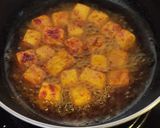 A picture of step 1 of Chilli paneer.