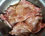 Hình bước làm 1 của món Cơm sườn, bì, chả trứng