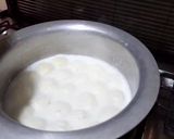 A picture of step 4 of Rasmalai.