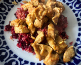 Foto del paso 5 de la receta: Arroz rosa con pollo al estilo egipcio