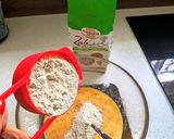 Banános zabpelyhes csokicsipszes szeletek recept fázis 1 fotója