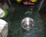 A picture of step 1 of Kairi Mint Jaggery Chutney.