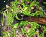 A picture of step 3 of Sesame rice.