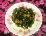 A picture of step 3 of Beans Bhaji.