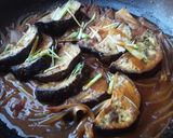 Foto del paso 7 de la receta: Berenjenas🍆 en salsa de cebollas🌶 picante🤔