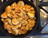 Une image de l'étape 2 de Tarte rustique façon tatin pommes cannelle.