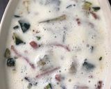 Une image de l'étape 5 de Gratin de courgettes/bacon à la cancoillotte.