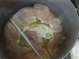 Suprema de pollo a la mostaza