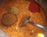 A picture of step 2 of Hyderabadi Mirchi Ka Salan Aur Pulao.