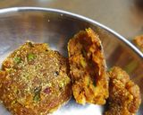 A picture of step 5 of Roti cutlet.