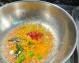 A picture of step 4 of Fenugreek Seeds and Papad Sabji - Healthy Jain Recipe.