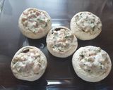 Baconos, rozmaringos, fokhagymás töltött gomba recept fázis 6 fotója