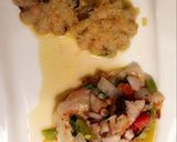 Foto del paso 3 de la receta: Filet de curvina horneado en la vinagreta de pulpo con Quinoa
