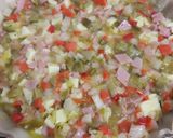 Foto del paso 2 de la receta: Tarta de pickle mixto, jamón y queso