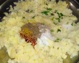 A picture of step 1 of Alu wala naan(potato stuffed bread).