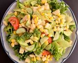 Hình bước làm 3 của món Salad sốt mè rang