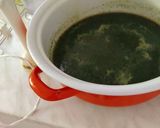 Diétás spenót, főtt tojással, sült virslivel. #gluténmentes #tejmentes recept fázis 2 fotója