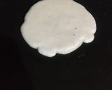 A picture of step 4 of Rava sandwich.