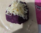 Foto langkah ke 3 dari resep Pangsit Isi Ubi Ungu Keju (Frozen).