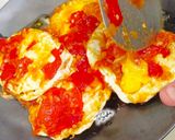 Foto langkah ke 5 dari resep 256. TELUR MATA SAPI BUMBU SIMPEL.