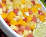 A picture of step 1 of Fruit Salad.