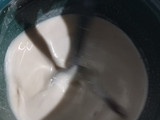 Atole de cacahuate y naranja