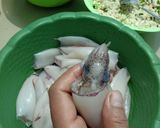 Foto langkah ke 4 dari resep Semur Cumi Bunting Isi Tahu Telur.