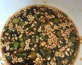A picture of step 2 of Dumpling sauce.