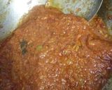 A picture of step 6 of Kadai paneer.
