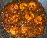 Foto langkah ke 5 dari resep Udang Asam Manis Pedas.