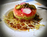 Foto del paso 3 de la receta: Tartar de salmón, aguacate y atún rojo