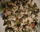 A picture of step 7 of Dambu with Cabbage 😋.
