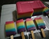Foto langkah ke 9 dari resep Es Gabus Pelangi 🌈.