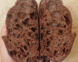 Foto langkah ke 24 dari resep Flaxseeds Double Chocolate Sourdough Bread.