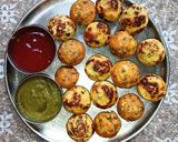 A picture of step 6 of Delicious Appam Of Spring Onion And Methi.