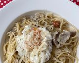 Foto del paso 4 de la receta: Pasta con salsa de trufa y setas