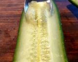 A picture of step 2 of SMASHED CUCUMBER 🥒 SALAD.