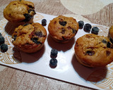 Foto del paso 1 de la receta: Muffins de mascabo y arándanos