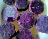 Foto langkah ke 2 dari resep Kue Lapis Ubi Ungu.