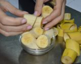 A picture of step 1 of Canary Island Skewers with Banana, Bacon, and Honey.