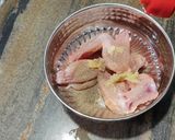 A picture of step 2 of Mayo chicken sandwich.