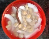 A picture of step 1 of Mutton paya seashore style.