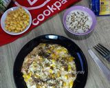Foto langkah ke 7 dari resep Sweet Corn Salmon Melt Pizza (Gluten Free).
