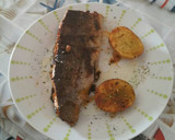Foto del paso 4 de la receta: Trucha rellena de calabacín
