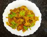 Cauliflower potato sabji recipe step 3 photo