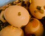 Hình bước làm 6 của món Trứng ngâm tương trộn mì